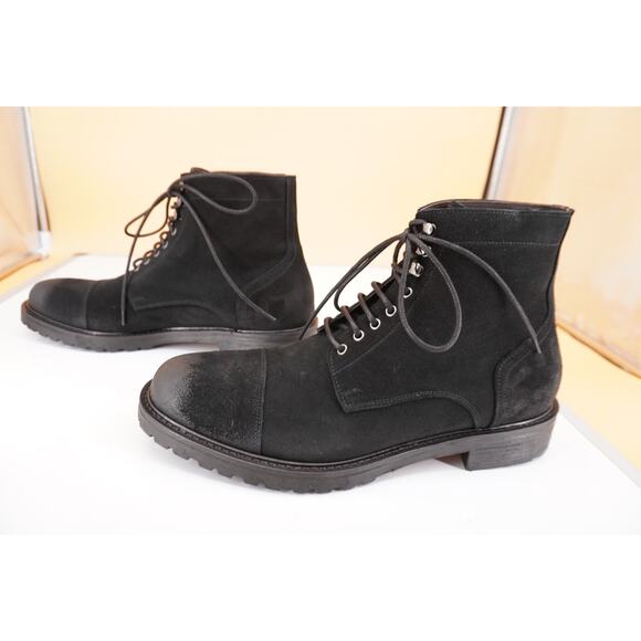 To Boot New York Romero Black Suede Ankle Boots SIze 8 Mens $495 main image 6